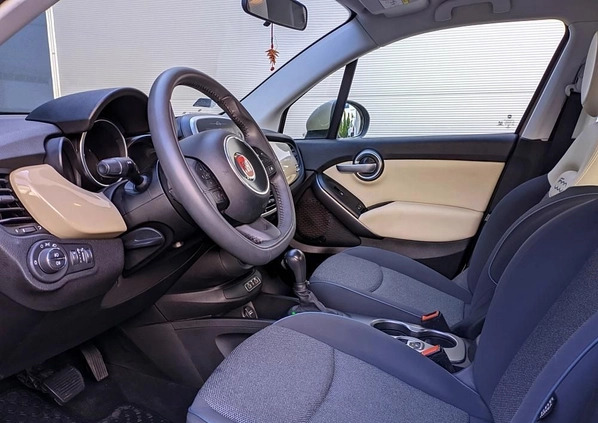 Fiat 500X cena 66900 przebieg: 92150, rok produkcji 2018 z Zakroczym małe 379